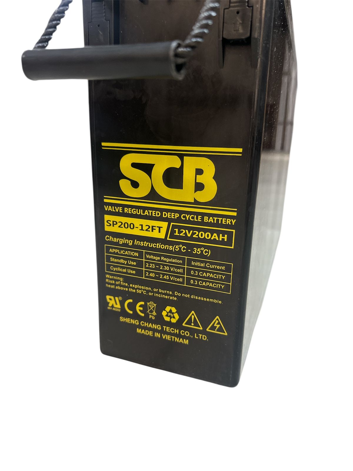بطارية اس سي بي SCB FT 12- 200A