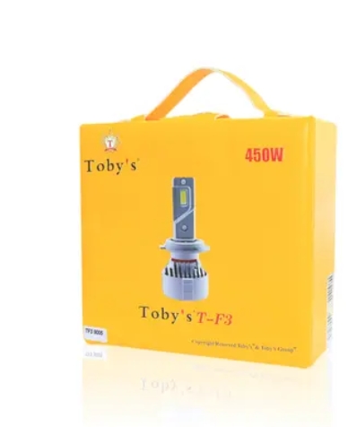 ليد سيارات توبيز H7 للمصابيح الأمامية 450 وات Toby's TF3 LED Headlight Bulbs