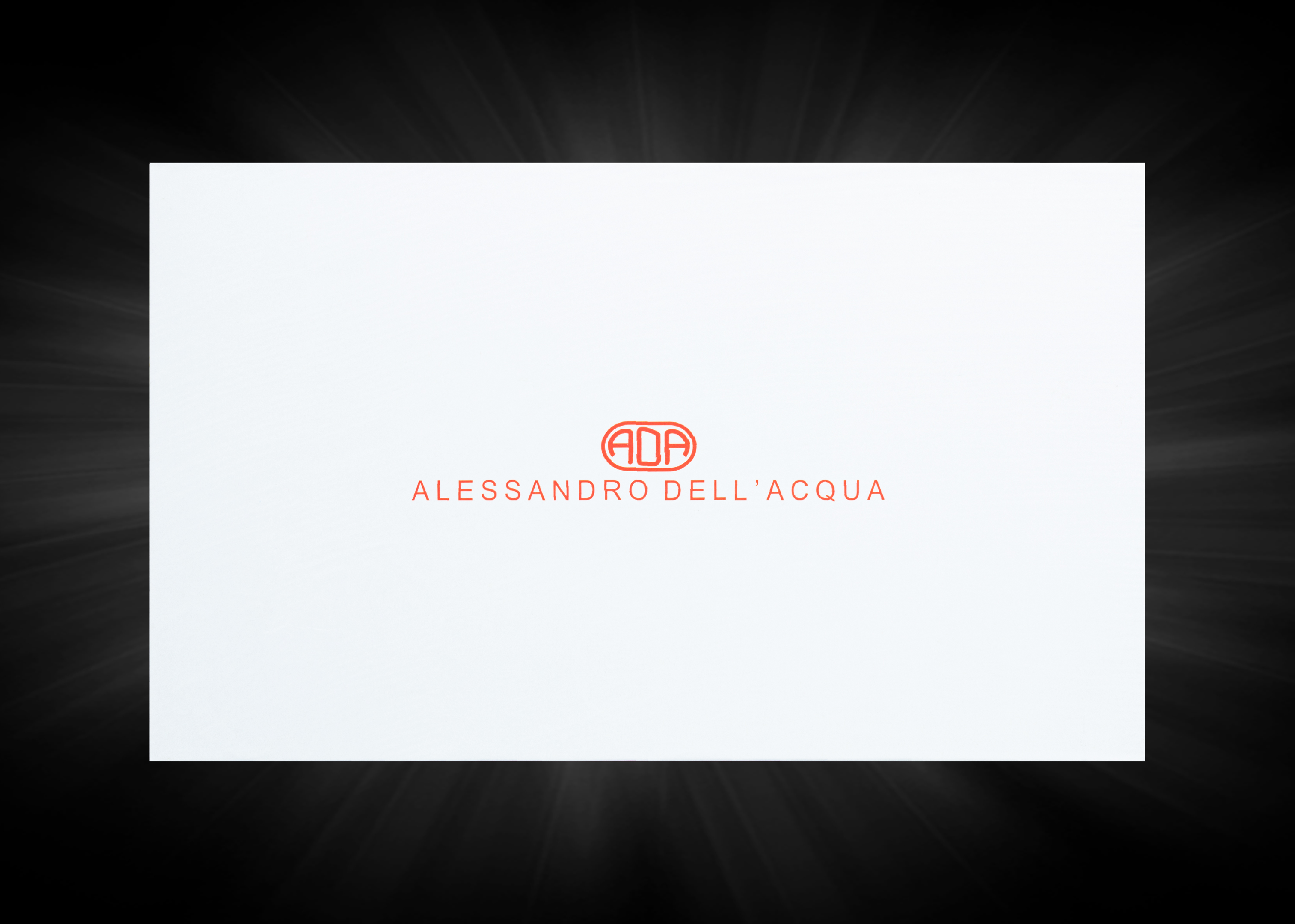 علبة غلاف شماغ اليساندرو ديل اكوا أحمر ALESSANDRO DELL ' ACQUA AN-R