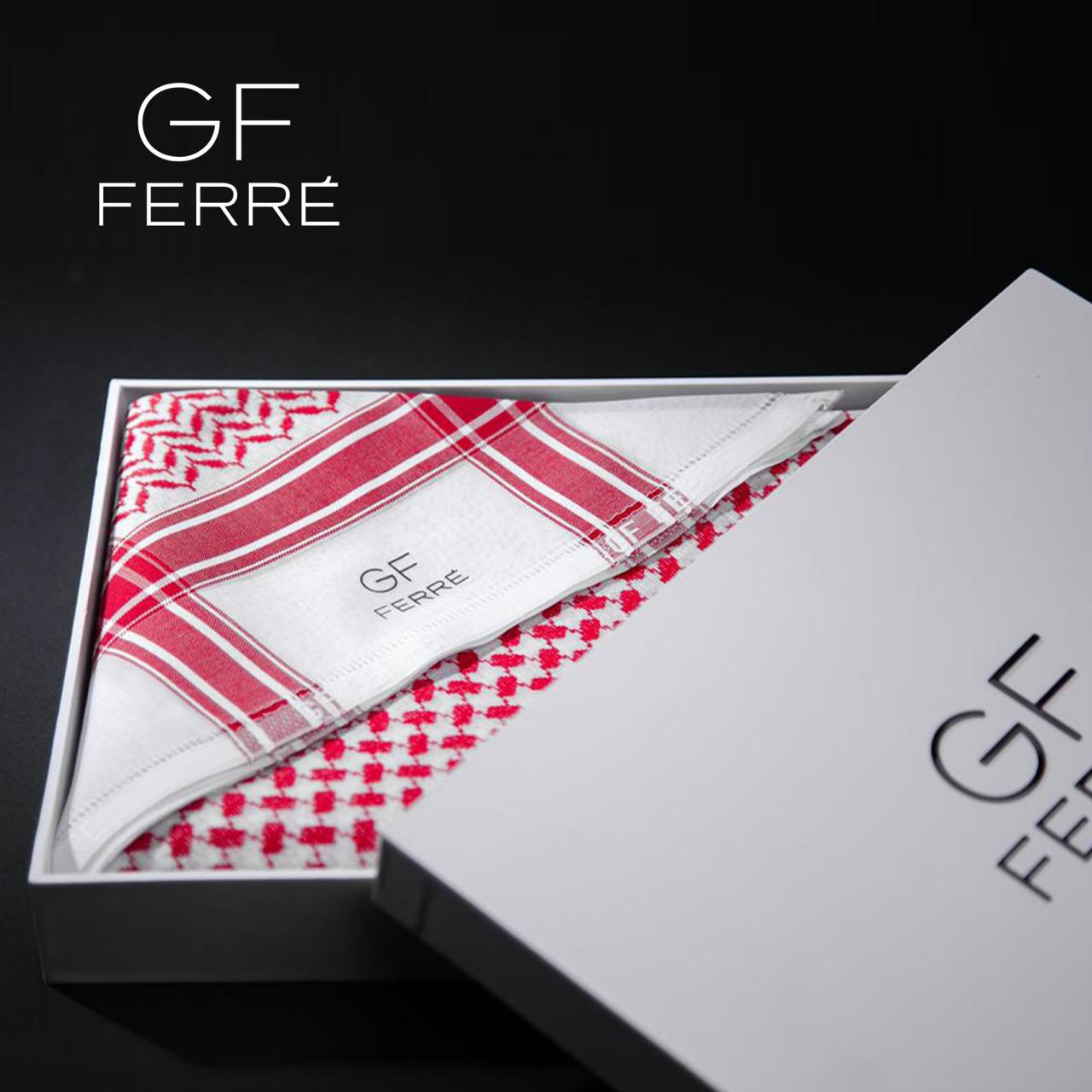 شماغ جي اف فيري أحمر  GF FERRY