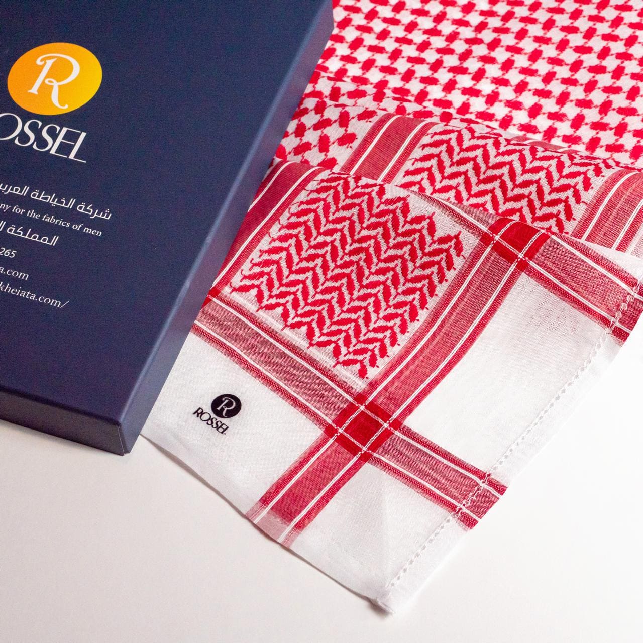 شماغ روسيل ROSSEL 4 الأحمر