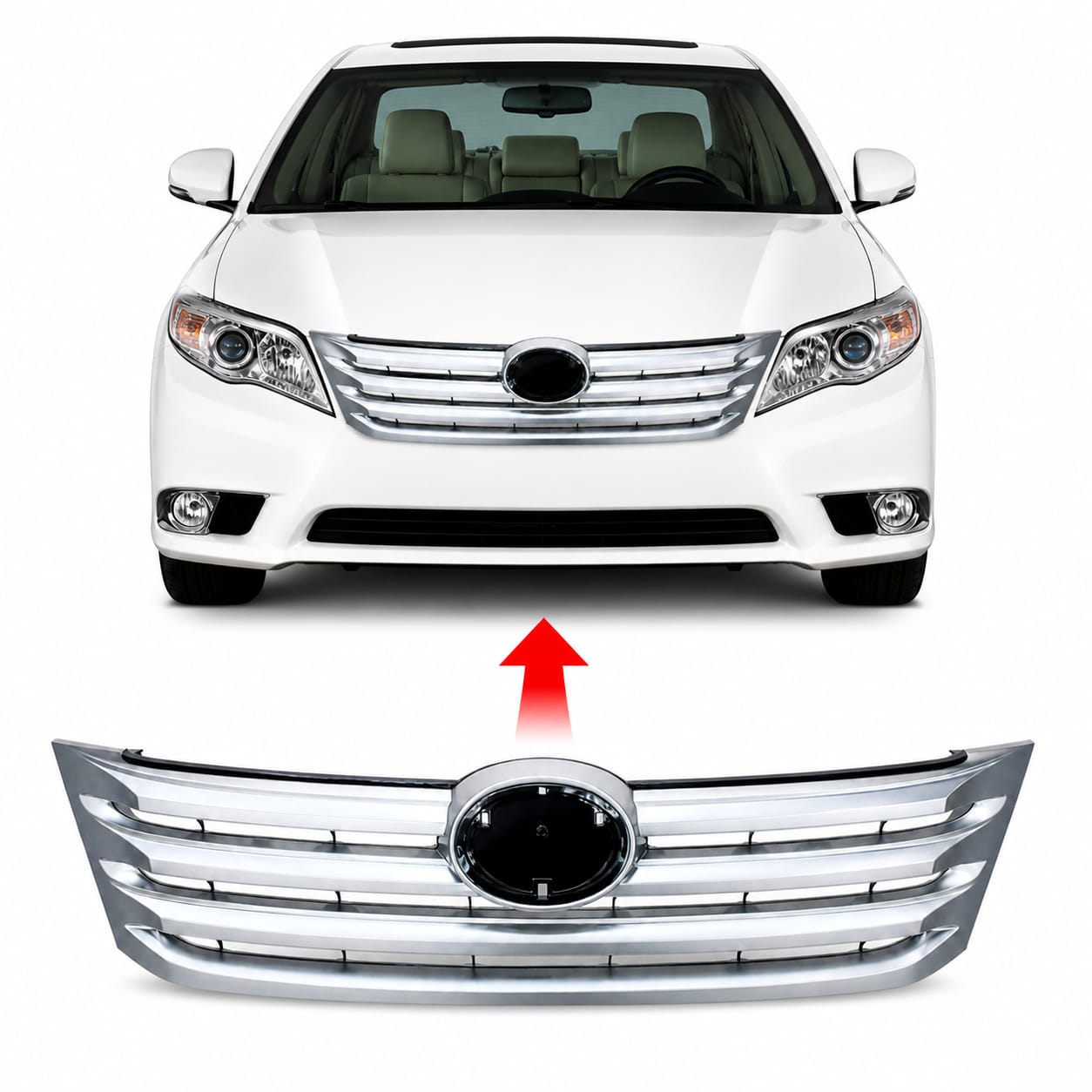 شبك افالون, شبك افالون 2011, شبك افالون 2012, شبك تويوتا افالون, Toyota Avalon grille, شبك مطفي افالون, شبك اسود مطفي, شبك امامي افالون, شبك تجاري افالون, شبك بديل وكالة, قطع افالون, قطع تويوتا, اكسسوارات افالون