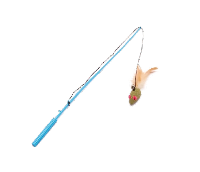 Cat Toy Cane with Mouse - WY-D007