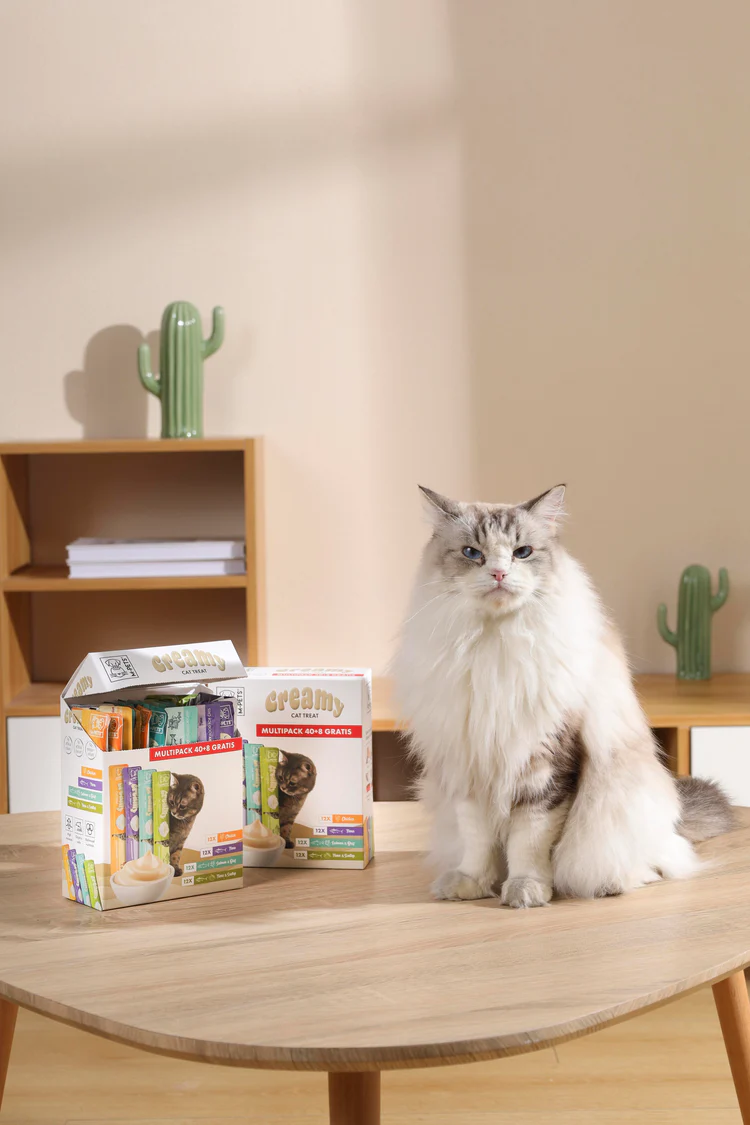 M Pet Cat Treats Assorted Flavors 48 Pieces
