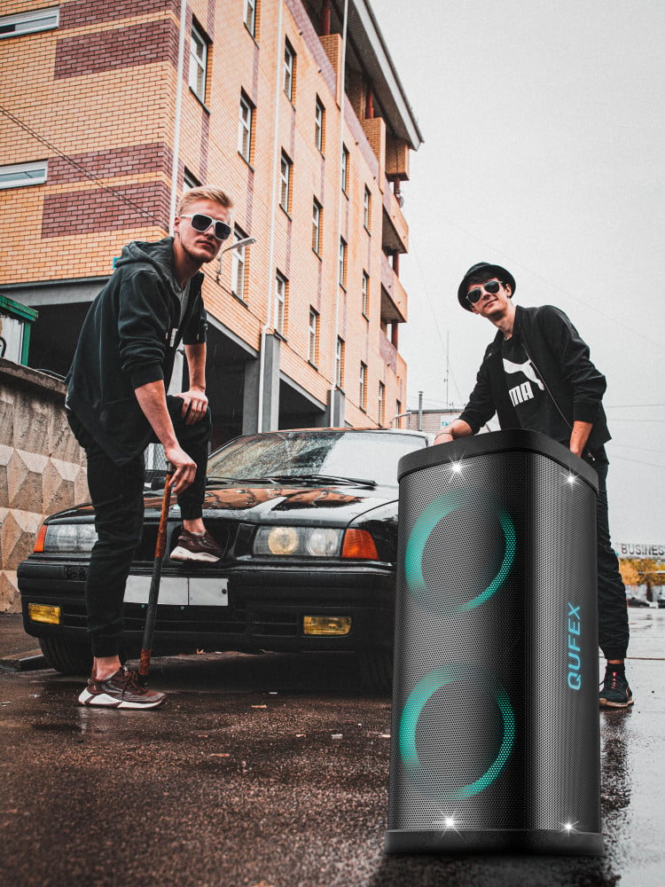 بارتي بوكس سبيكر لاسلكي من QUFEX - صورة 5
