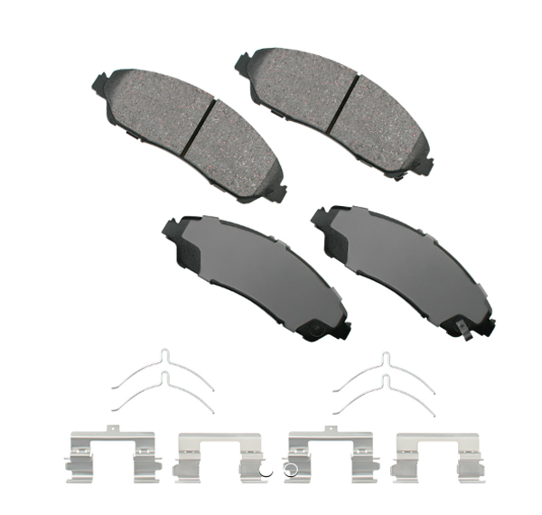  Front Brake Pad Ceramic for Honda Pilot 2009 to 2022 from Akebono 