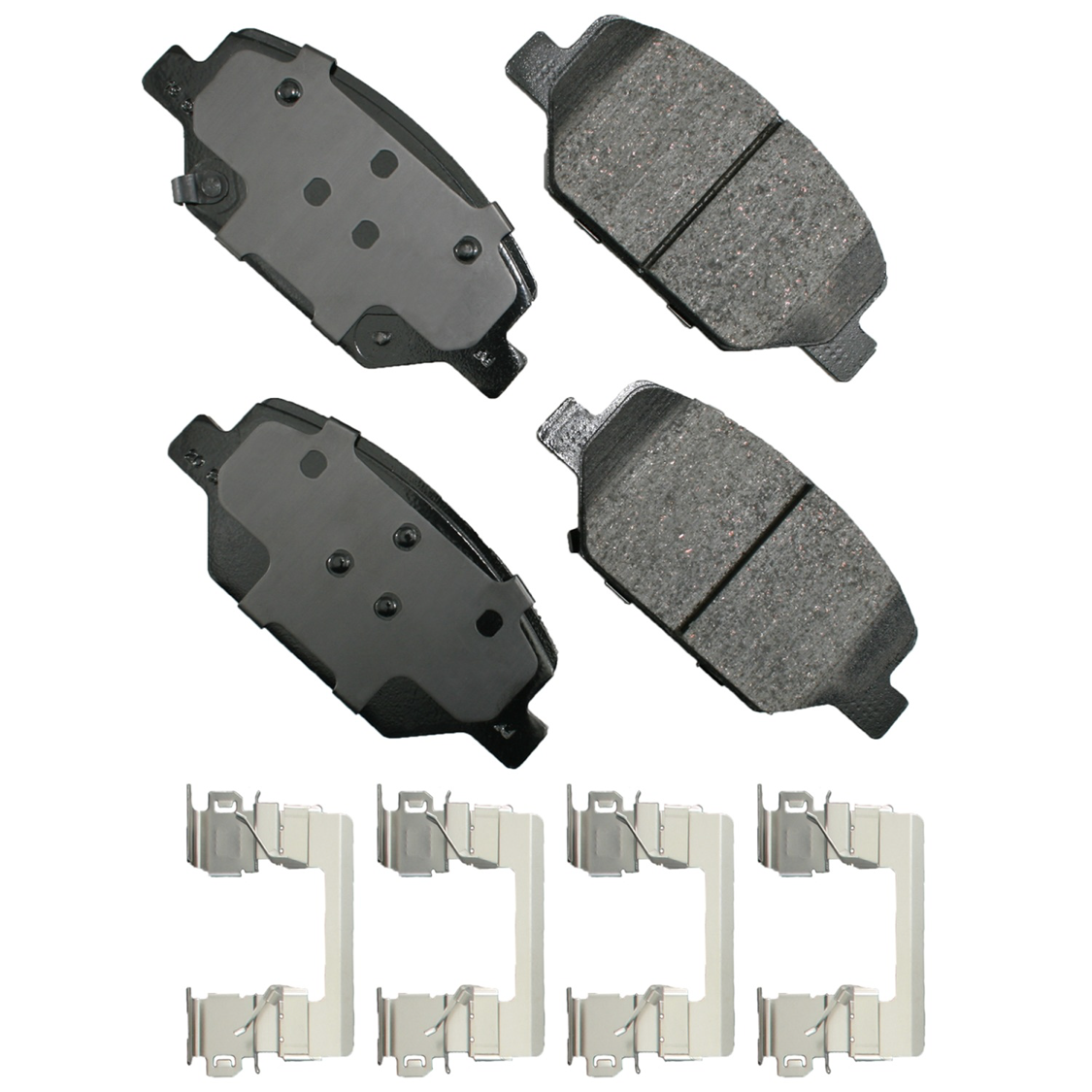  Front Ceramic Brake Pads gmc terrain 2018 to 2020 from Akebono 