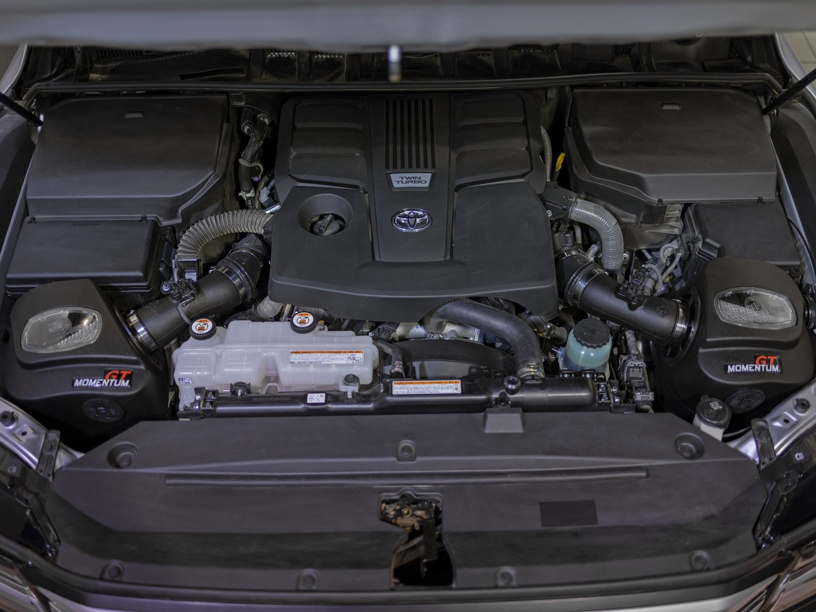  انتيك سيستم فلتر جاف لكزس LX 600  مكينة سعة 3.5 لتر توين تيربو  موديل 2022 الى 2024 من شركة aFe Power 