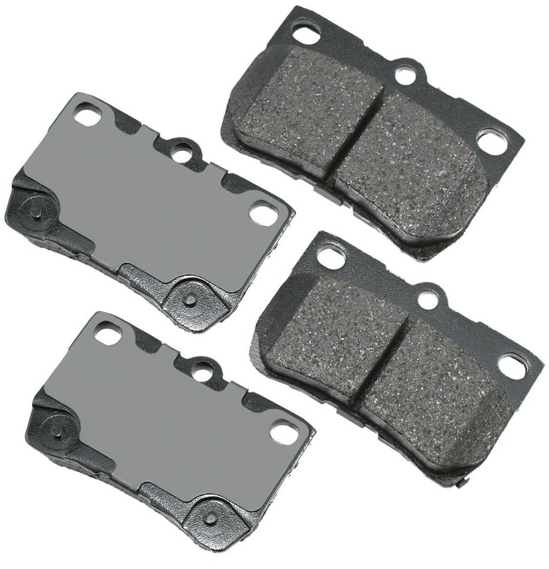  Rear Ceramic Brake Pads for Lexus IS250 from 2006 to 2013 from Akebono 