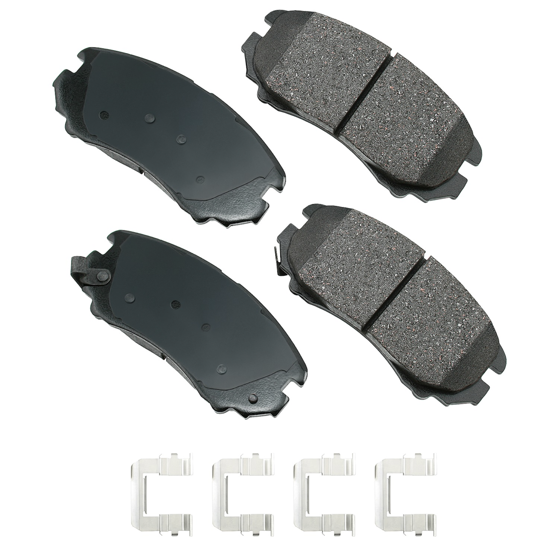  Front Ceramic Brake Pads for Sonata 2005 to 2010 from Akebono 