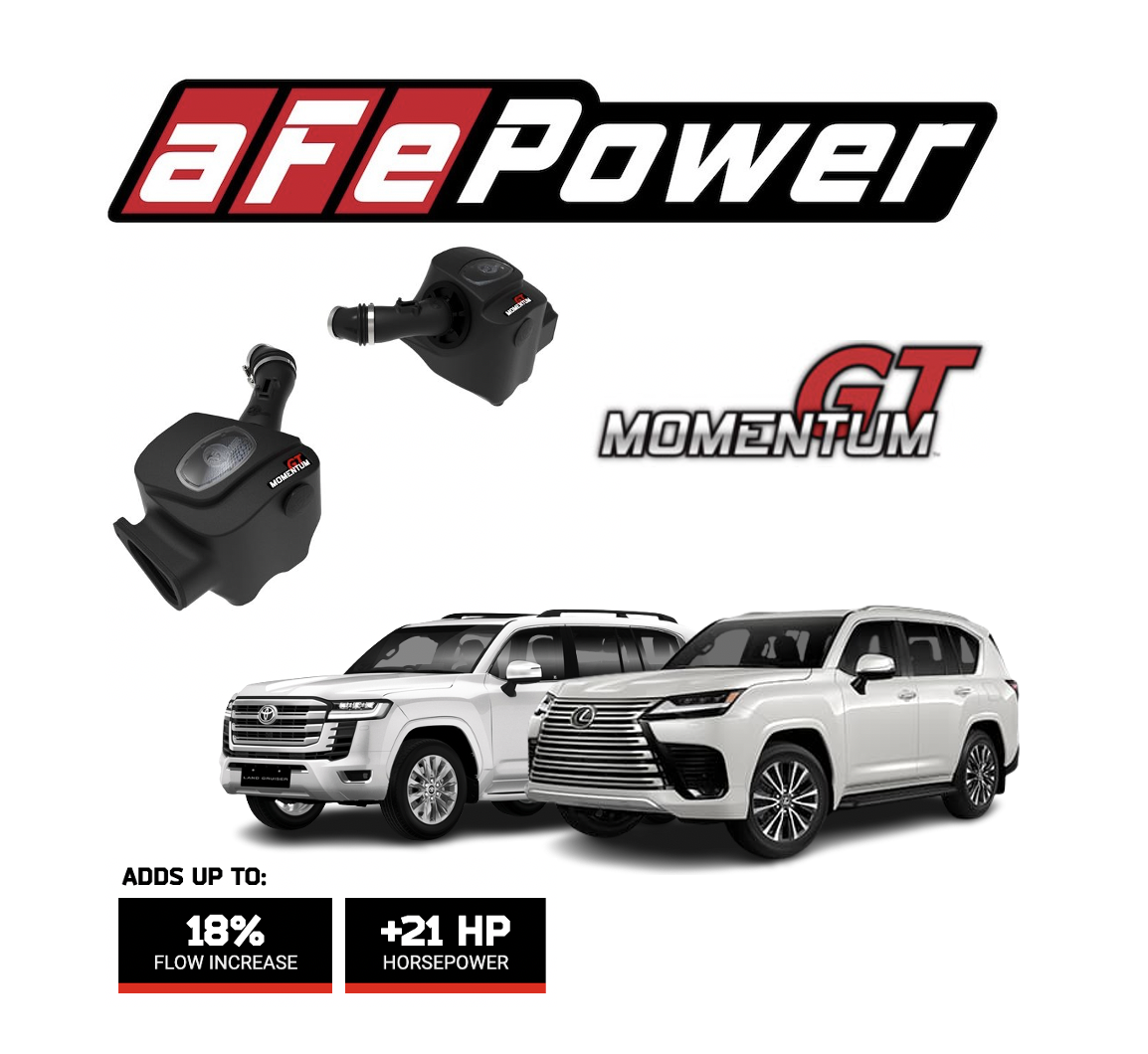  انتيك سيستم فلتر جاف لكزس LX 600  مكينة سعة 3.5 لتر توين تيربو  موديل 2022 الى 2024 من شركة aFe Power 