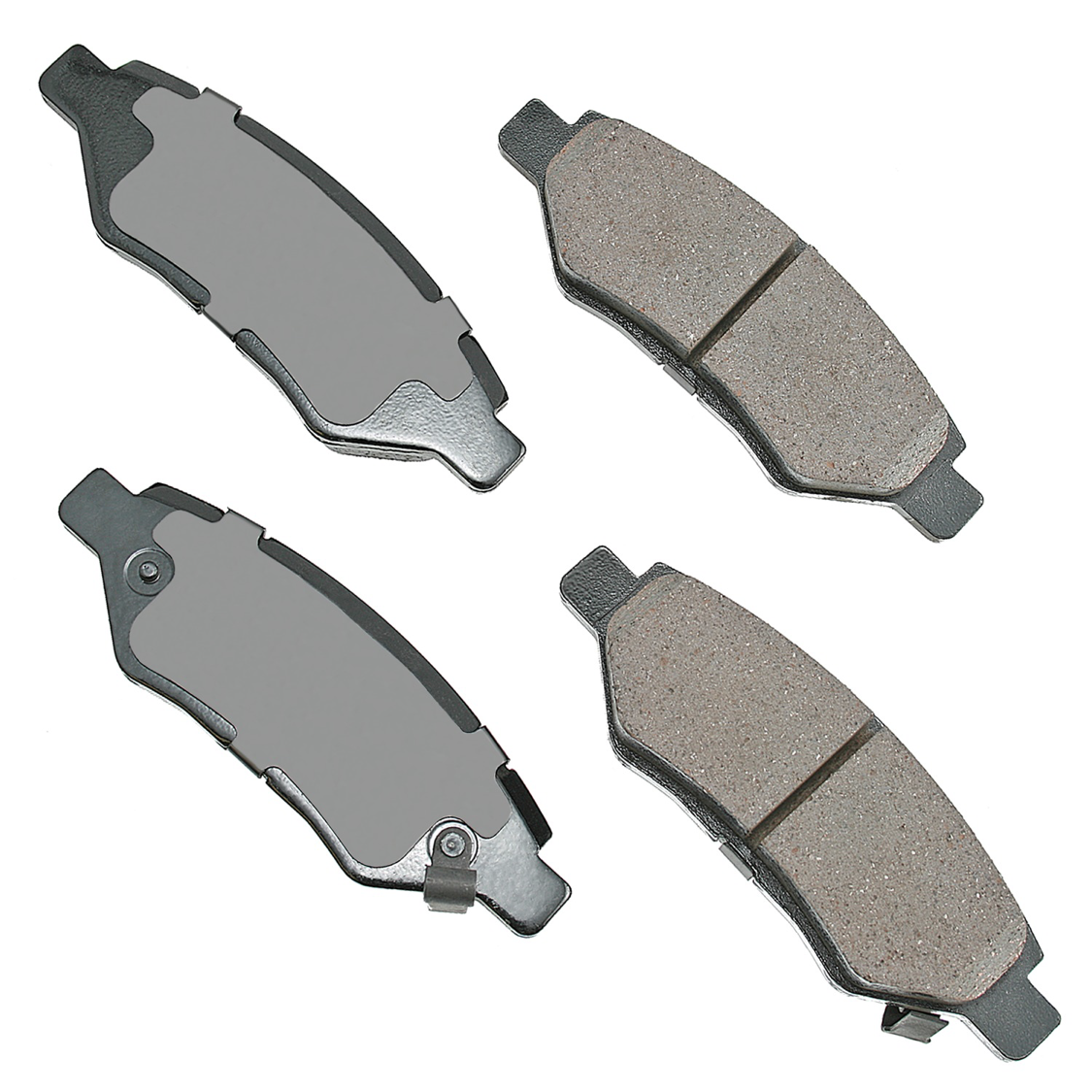  Rear Ceramic Brake Pads for camaro 6 Cylinder 2010 to 2015 from Akebono 