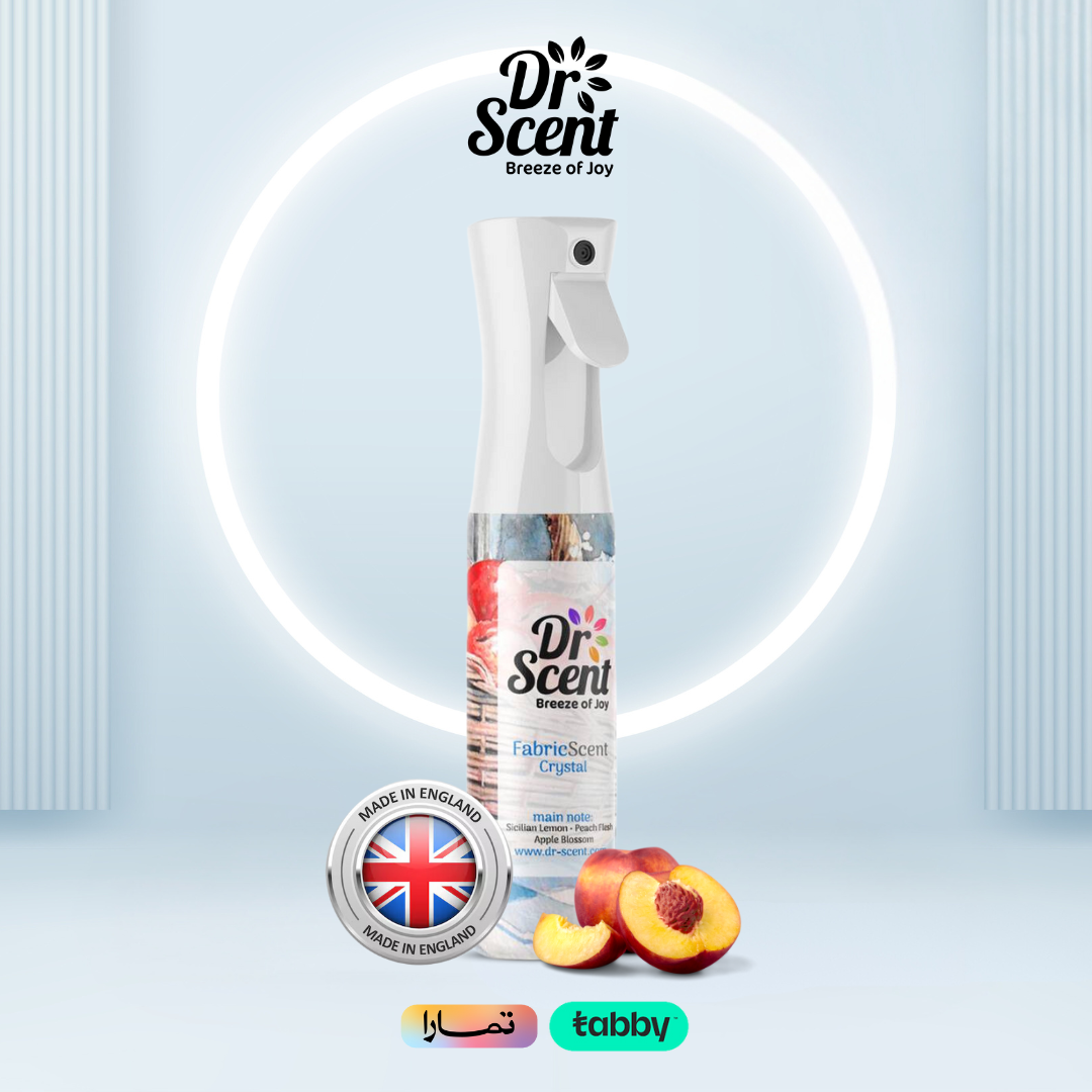 معطر اقمشة بالخوخ كريستال