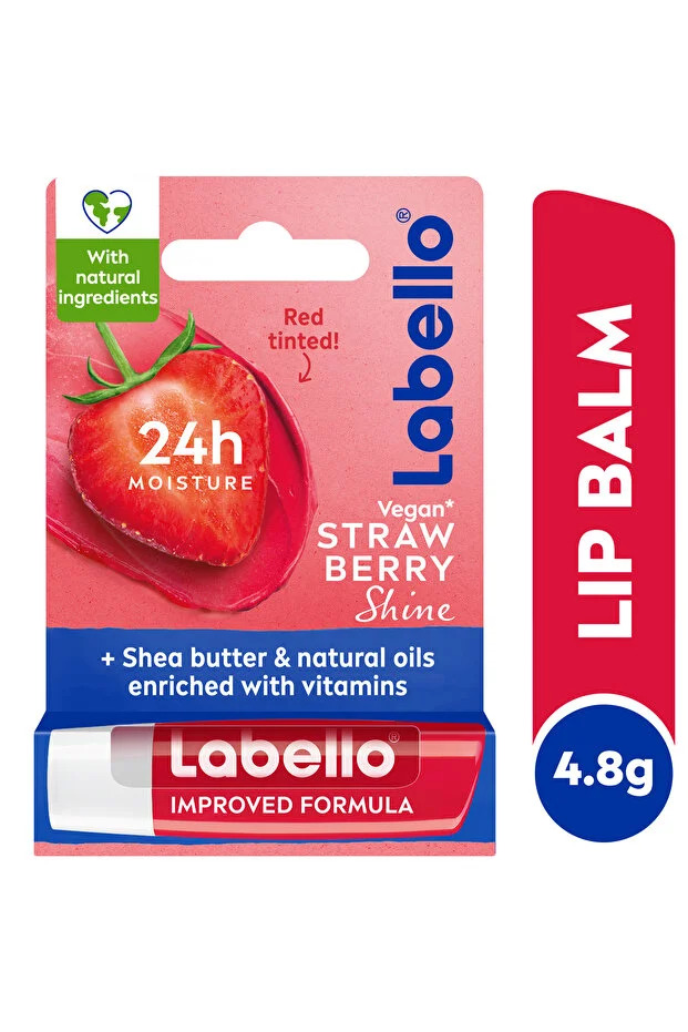 LABELLO مرطب شفاه بنكهة الفراولة اللامعة