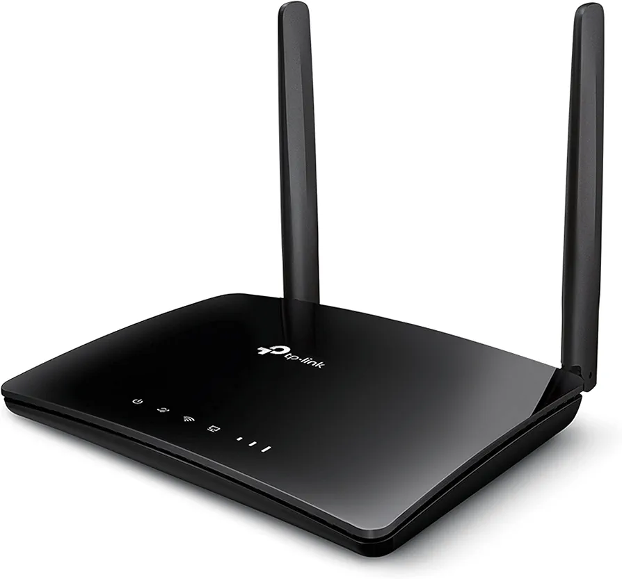 تي بي لينك راوتر AC750 اللاسلكي ثنائي النطاق 4G LTE المتقدم - Archer MR200 - أسود 