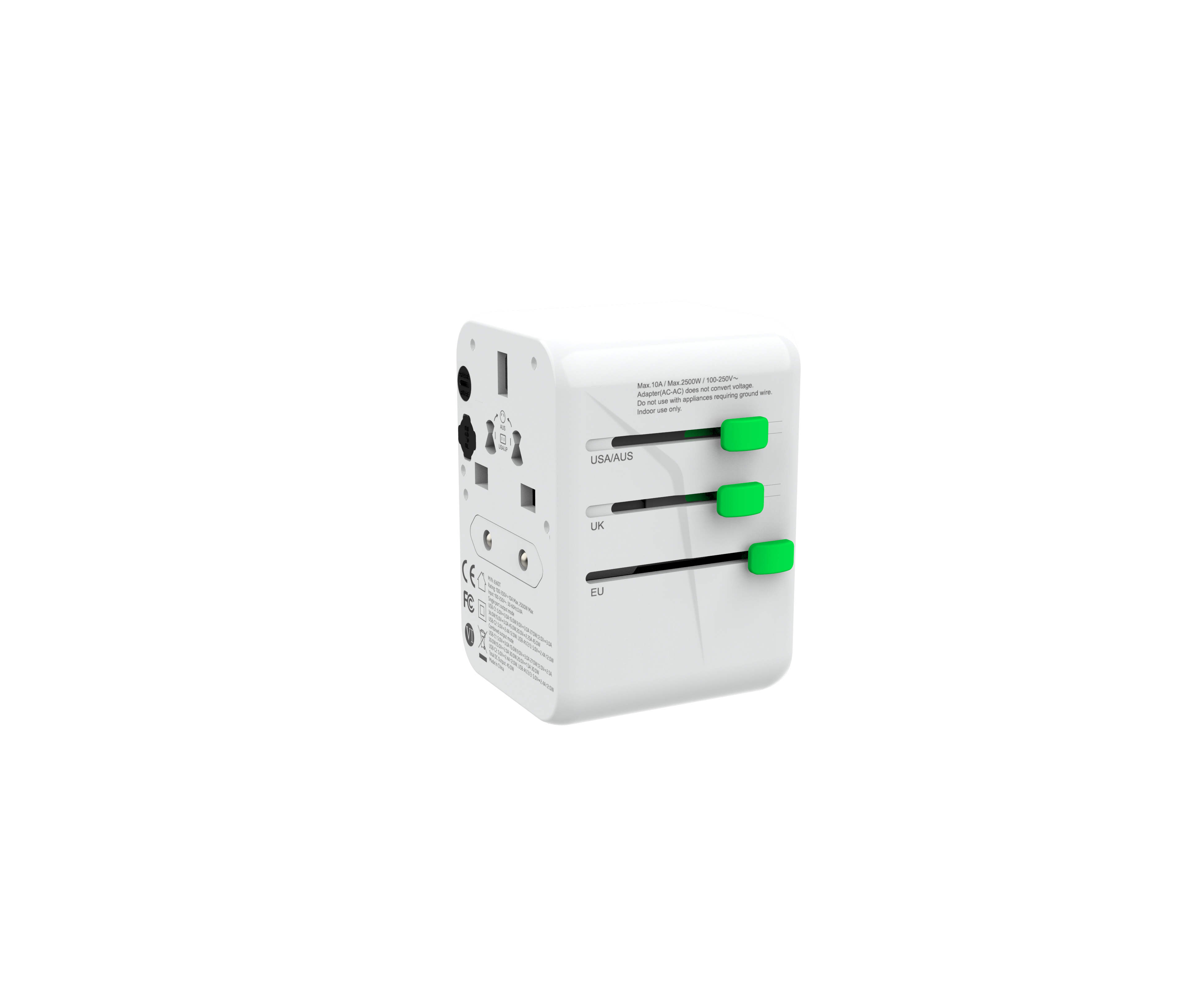 الشاحن الجداري العالمي  Travel من EONE بقوة PD 45W