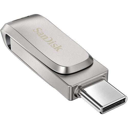 سانديسك - فلاش ميموري مدخل تايب سي الي usb مساحات متعددة (32-64-128-256-512جيجا- 1 تيرا) ذهبي