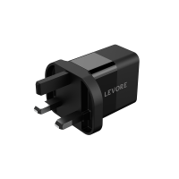 شاحن جداري ليفوري 20 واط منفذ USB-C - أسود