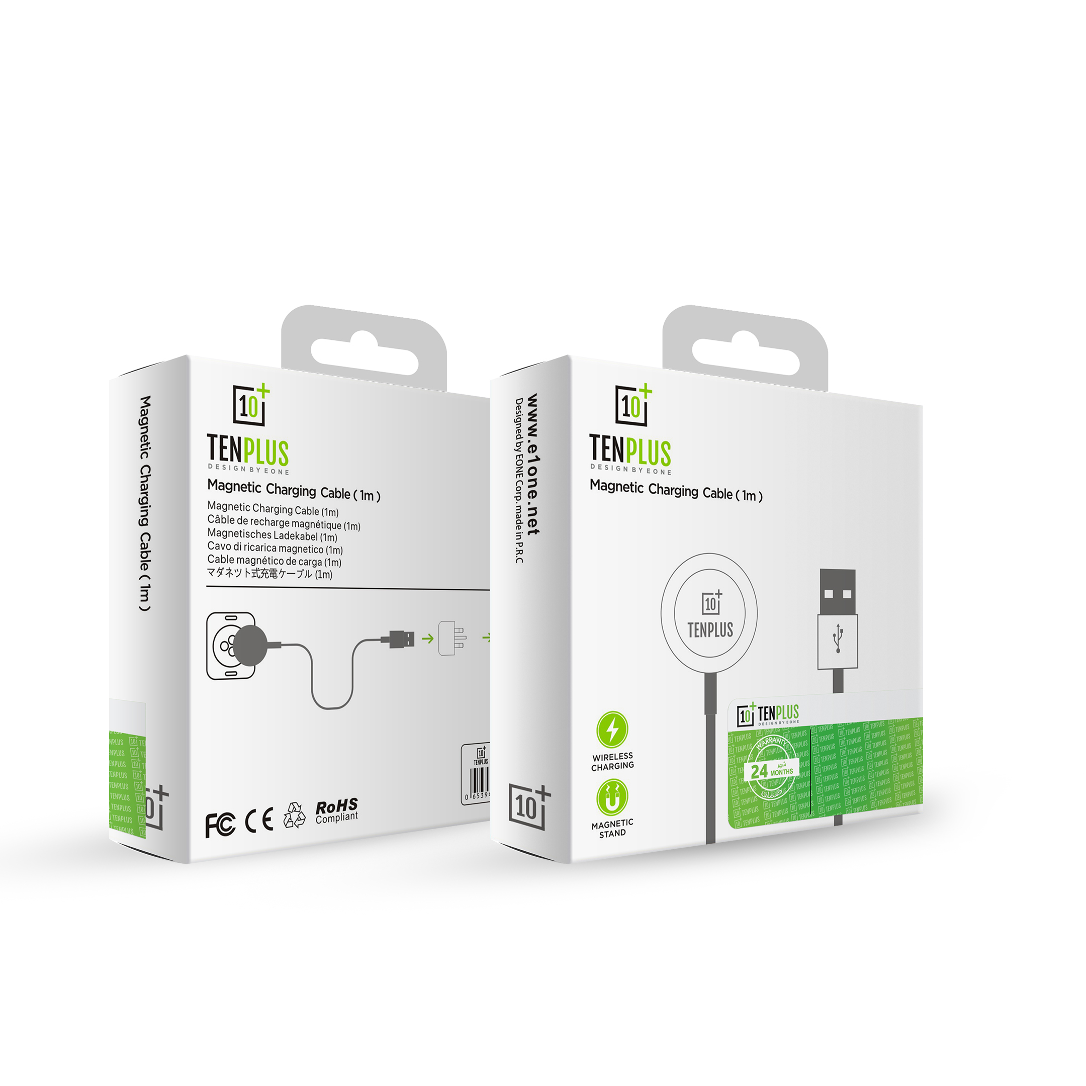 شاحن لاسلكي من USB-A لساعة أبل