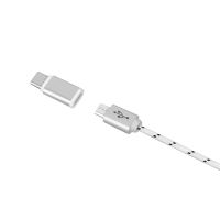 وصلة موماكس محول من مايكرو USB إلى Type-C - فضي
