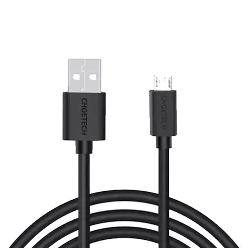 سلك شاحن تشويتيك من USB الى مايكرو USB بطول 1م - اسود