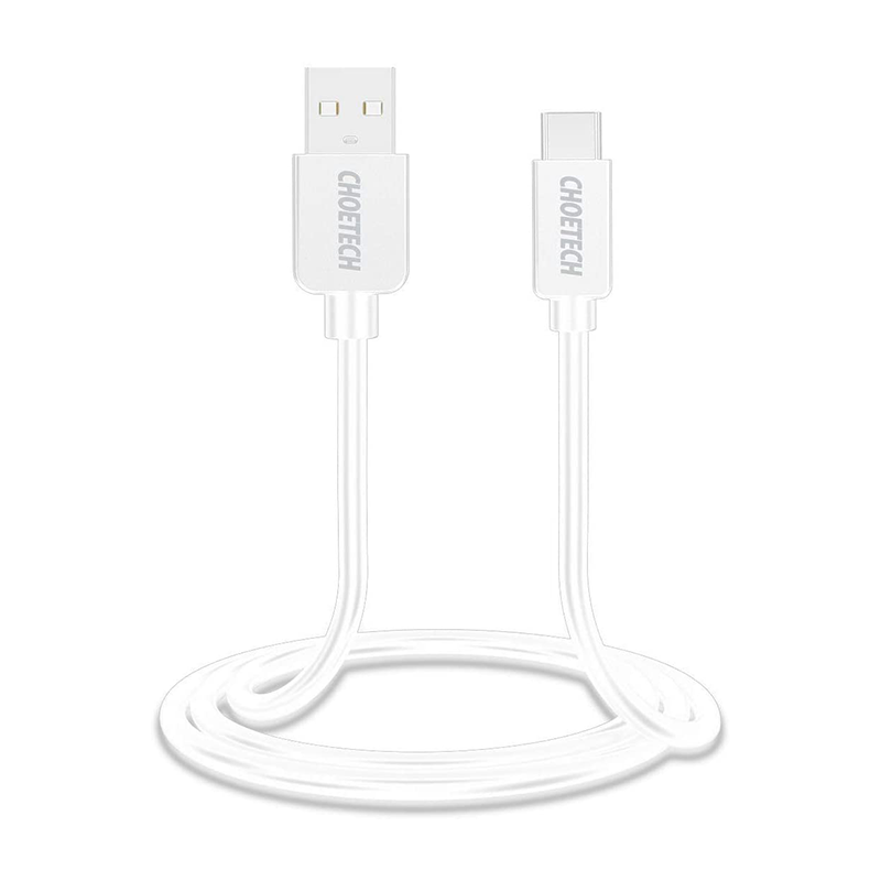 سلك شاحن تشويتيك من USB الى مايكرو USB بطول 1م - ابيض