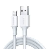 سلك شاحن يوجرين USB إلى آيفون بطول 2 م - أبيض