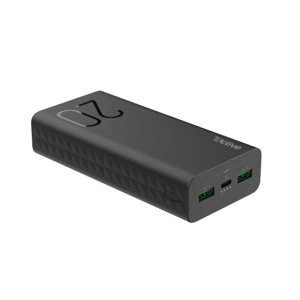 اكتيف - باور بانك شاحن متنقل 20 واط 20,000mAh- اكتيف بريمو20