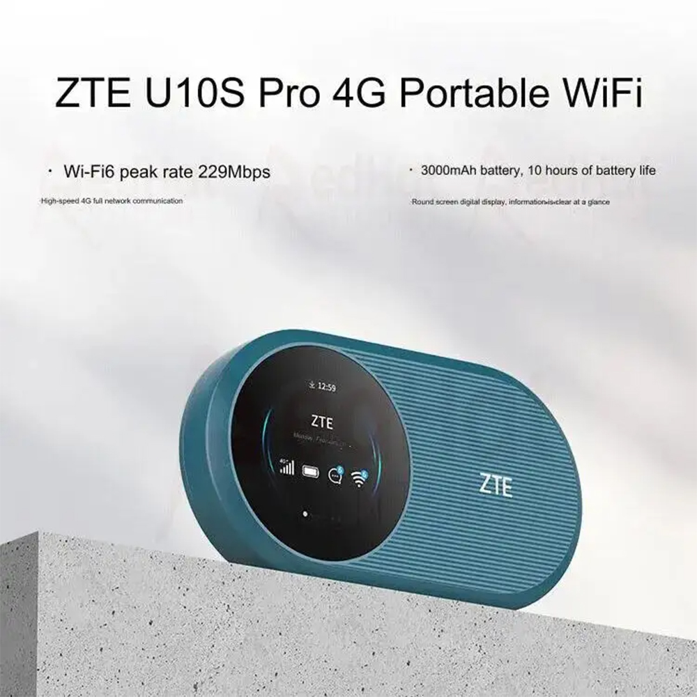  راوتر متنقل/محمول لاسلكي ZTE U10S Pro 4G
