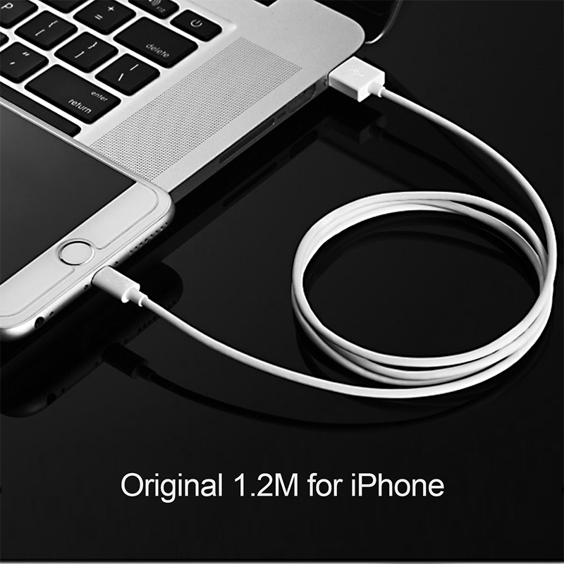 سلك شاحن تشويتيك USB الى آيفون Mfi وبطول 1.2م - ابيض