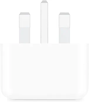 ابل شاحن جداري USB-C بقوة 20 واط - أبيض