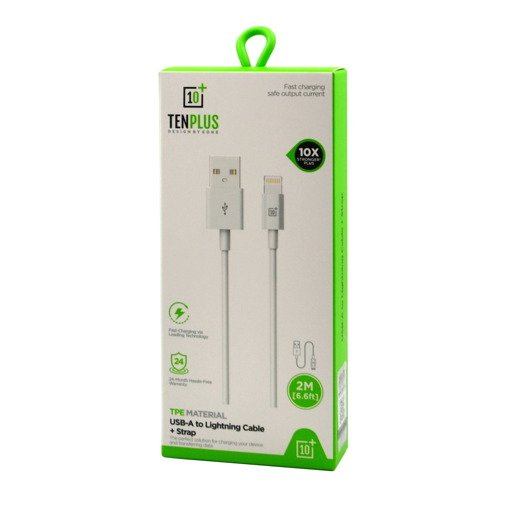 كيبل شاحن USB إلى ايفون - بلاستك TPE