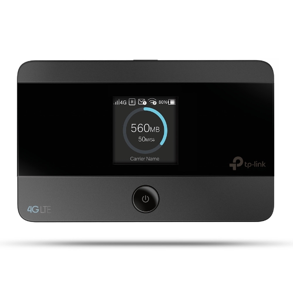 راوتر TP-Link M7350 4G واي فاي محمول - أسود