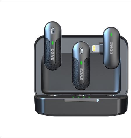ميكروفون لاسلكي MicWave (VX) 2 مع جهاز استقبال لايتنينج