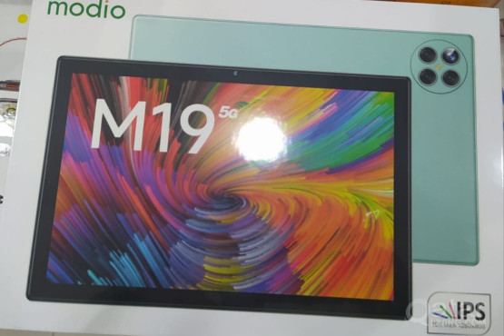 موديو كمبيوتر لوحي  M19 5G مع 8 جيجابايت رام 256 جيجابايت روم أخضر
