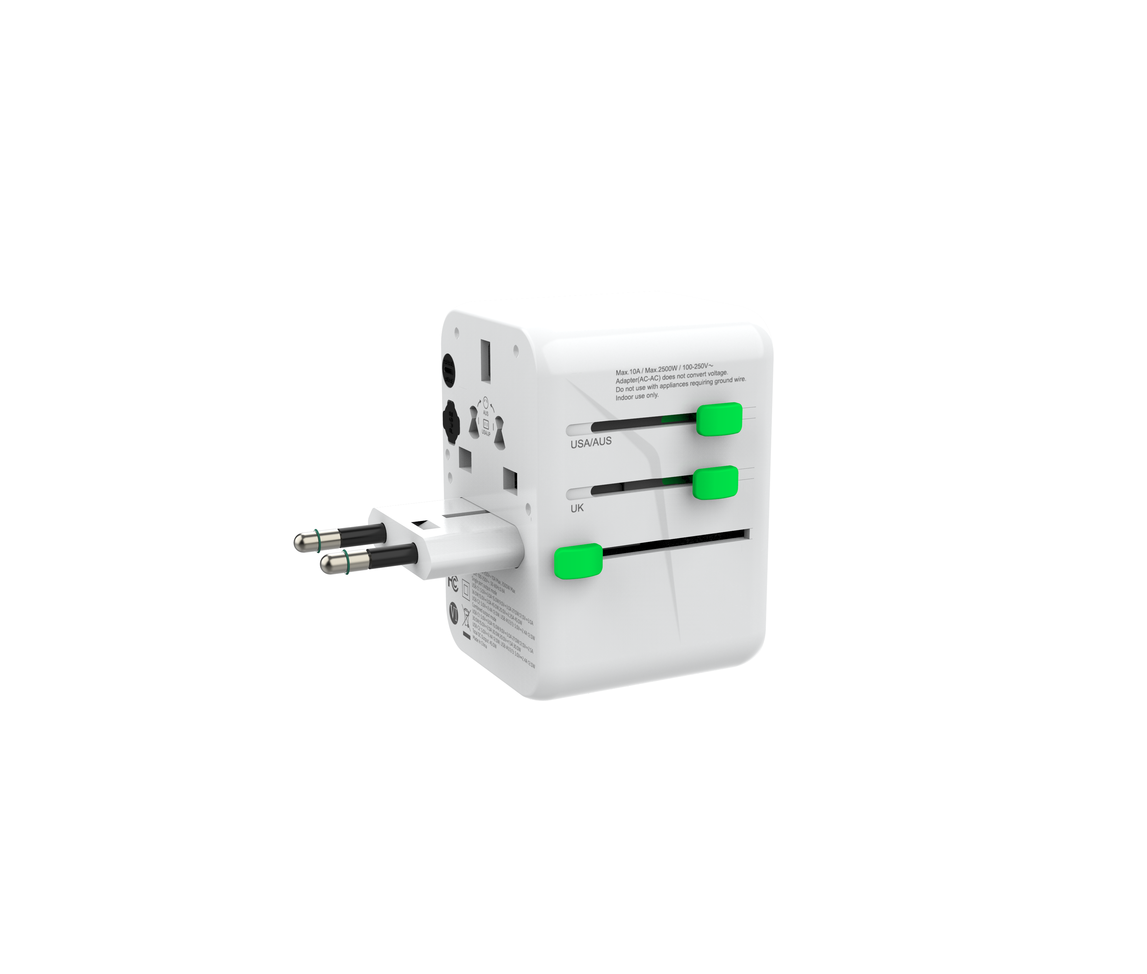 الشاحن الجداري العالمي  Travel من EONE بقوة PD 45W