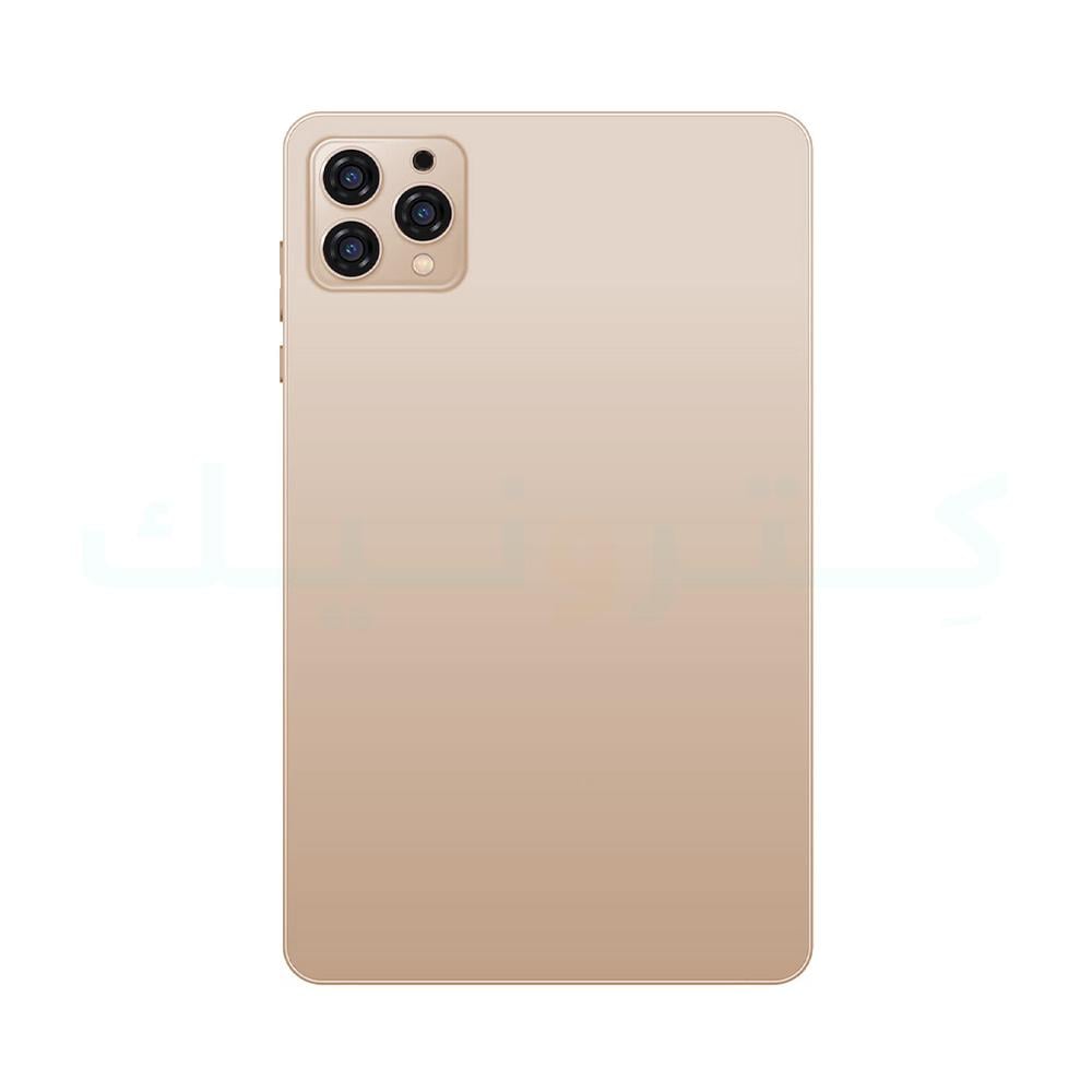 تابلت AirTab T808 مع لوحة مفاتيح شاشة 8 بوصة ذاكرة داخلية 1 تيرابايت وذاكرة وصول عشوائي 16 جيجابايت مع بطارية قوية بسعة 10,000 مللي أمبير - ذهبي 