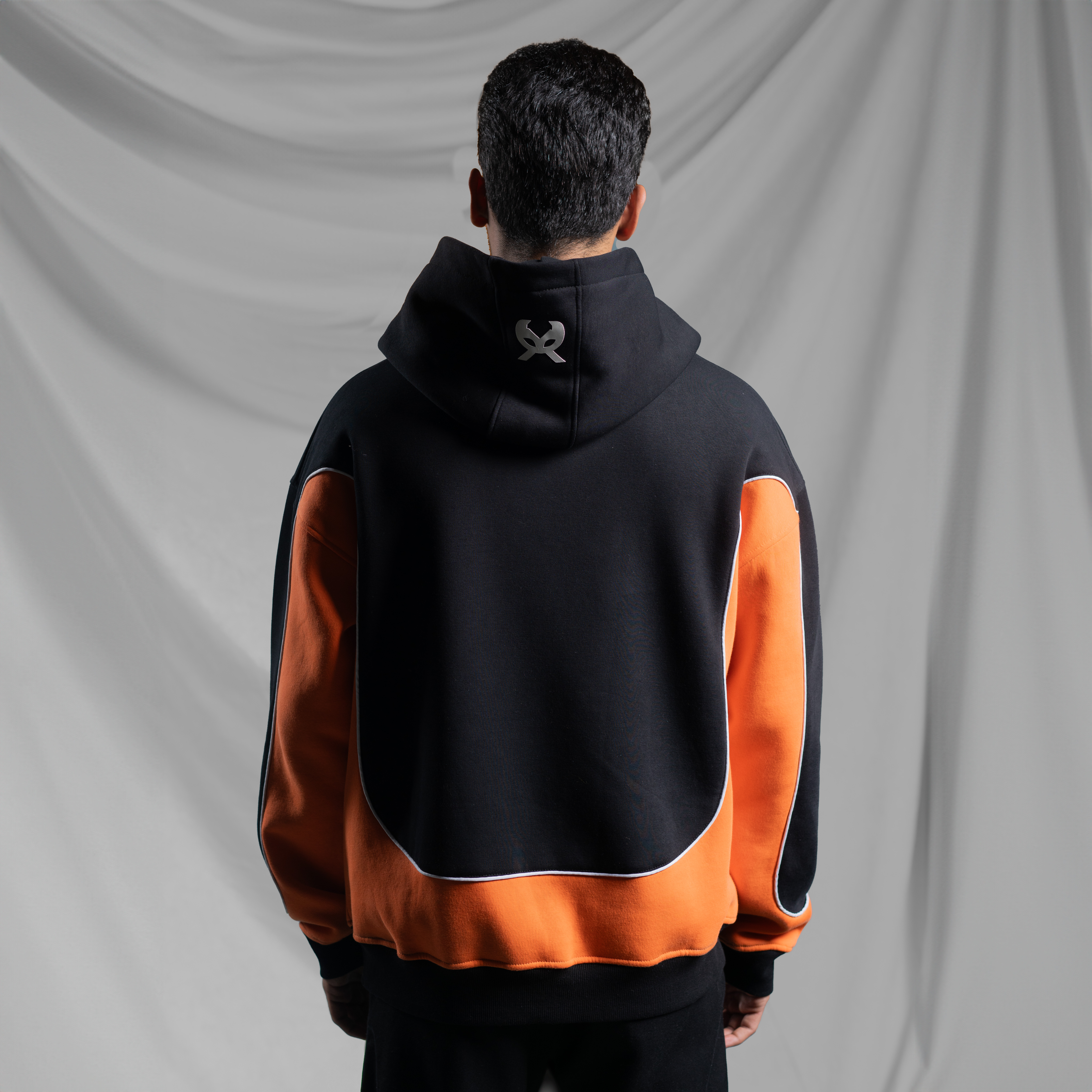 Orange and hotsell black hoodie