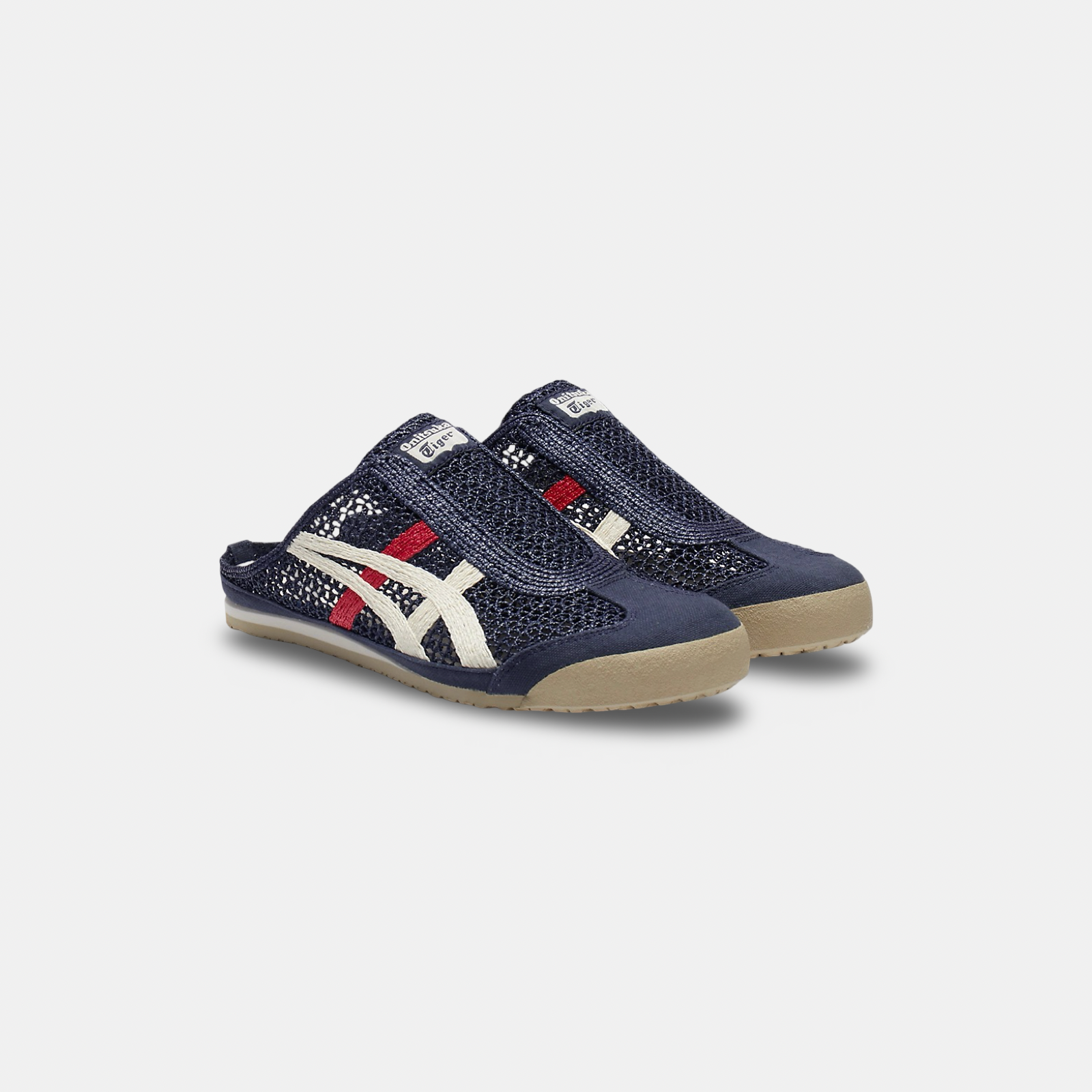 Ontisuka Tiger Mexico 66 Sabot - Iron Navy/Cream 