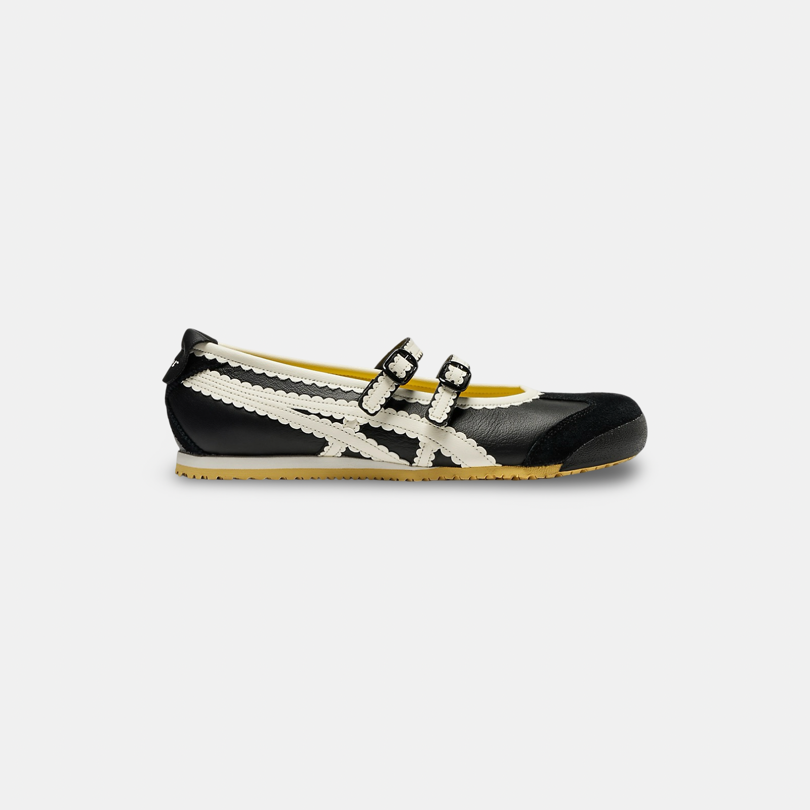  Ontisuka Tiger Mexico 66 Ballerina - Black/Cream 