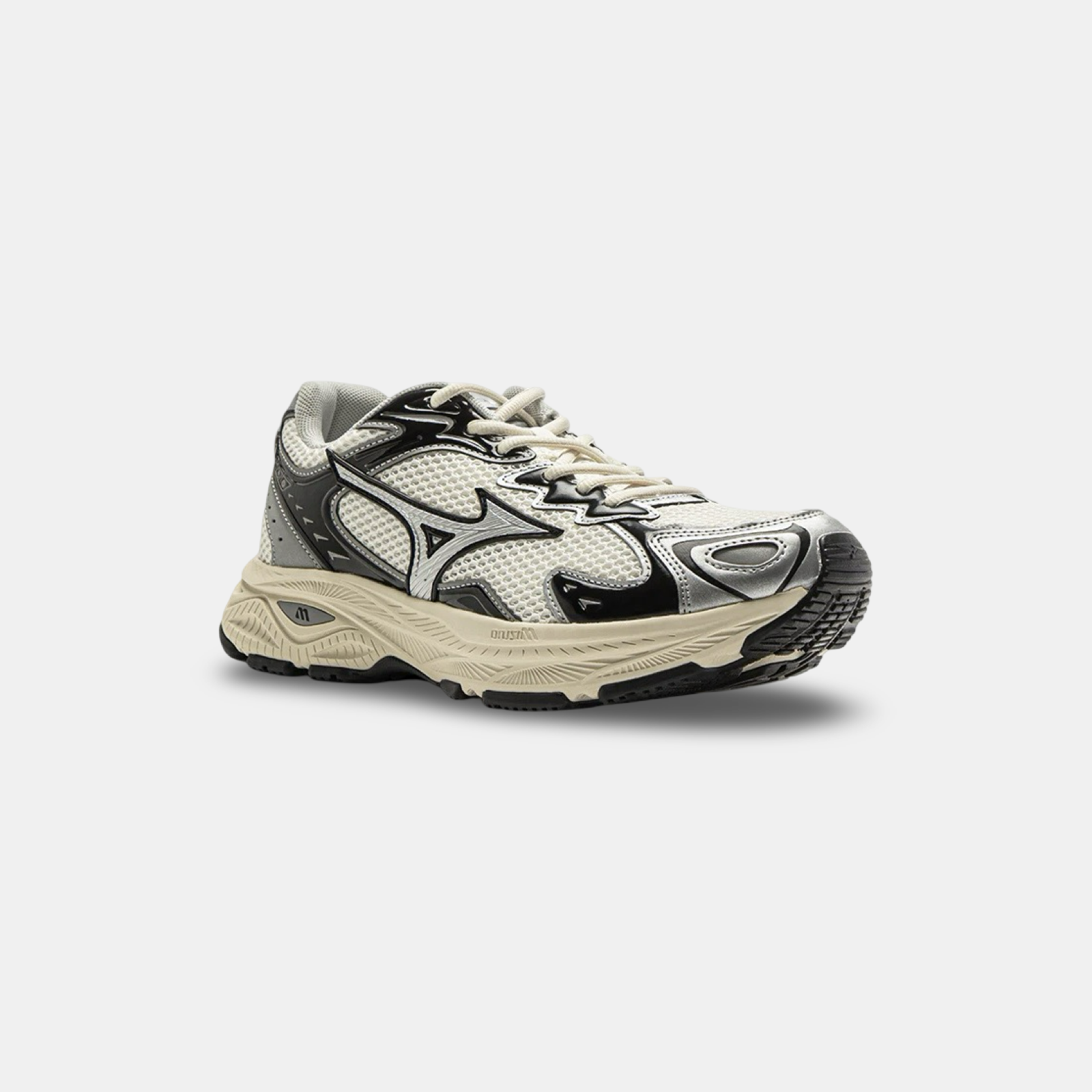  Mizuno x Oarism Racer S - Cream White Silver 