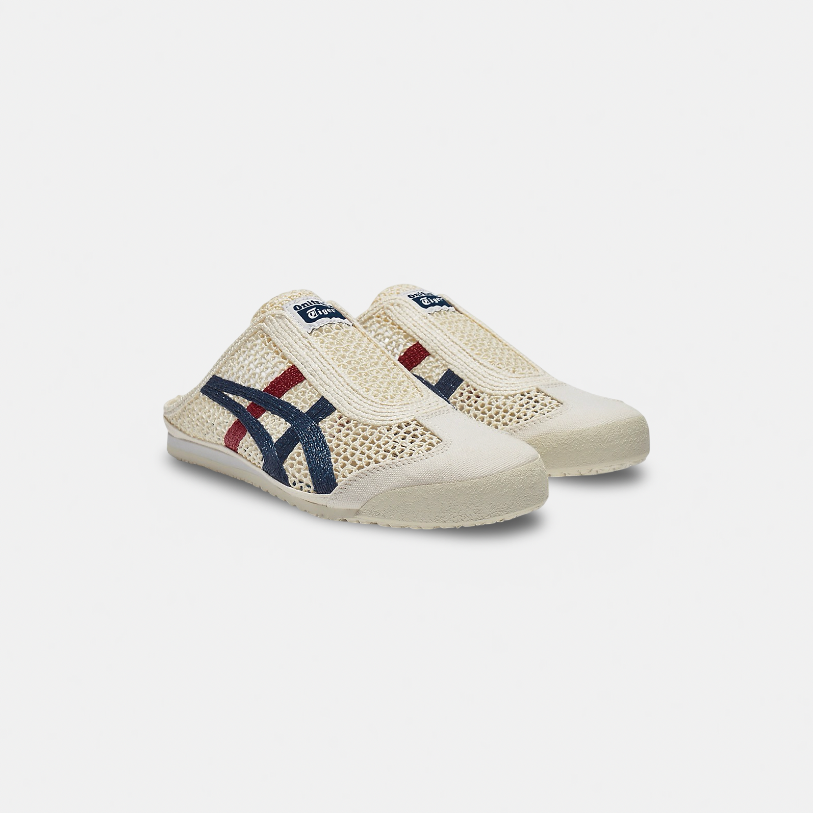  Ontisuka Tiger Mexico 66 Sabot - Cream/Mako blue 