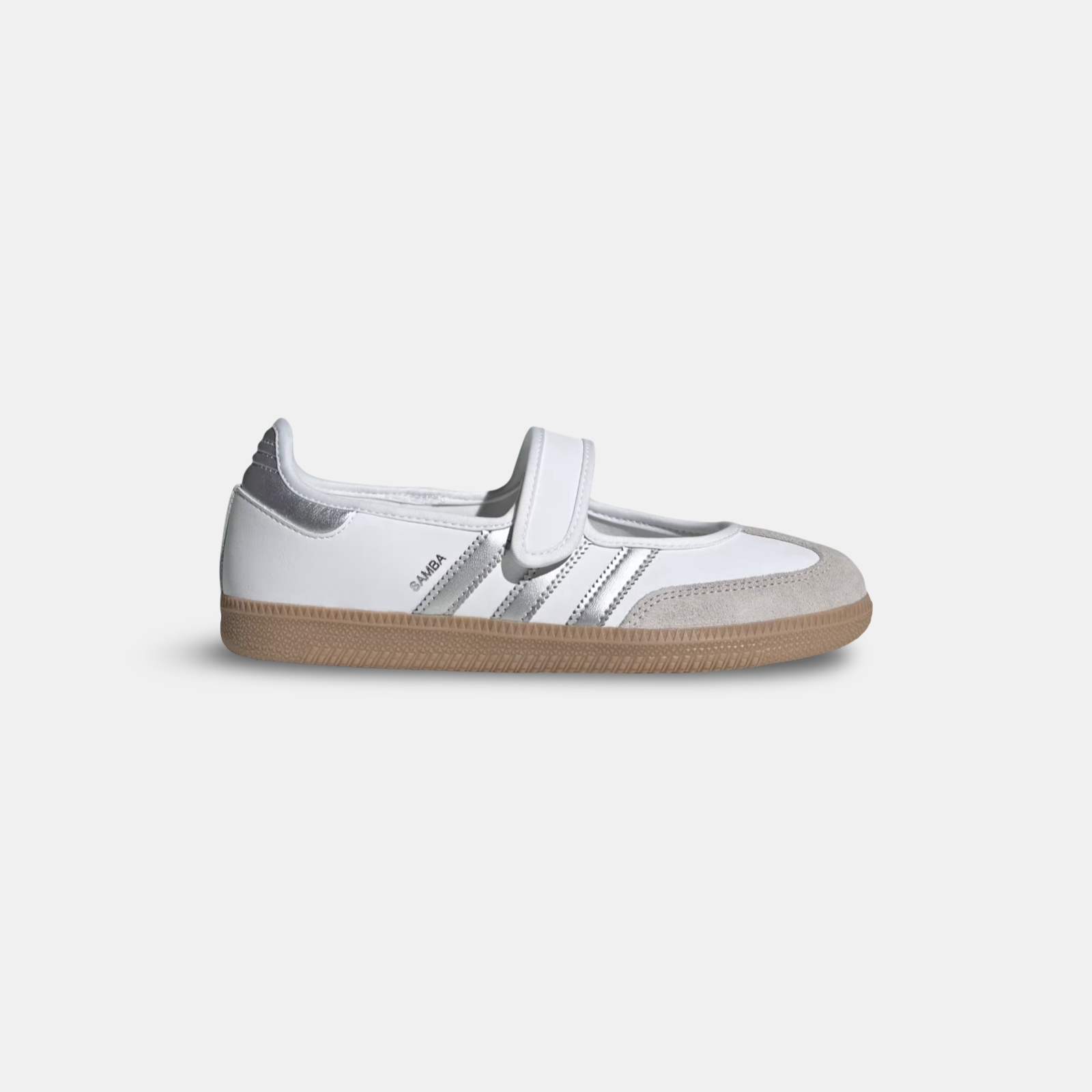  Adidas Samba Jane - Cloud White/Silver Metallic 