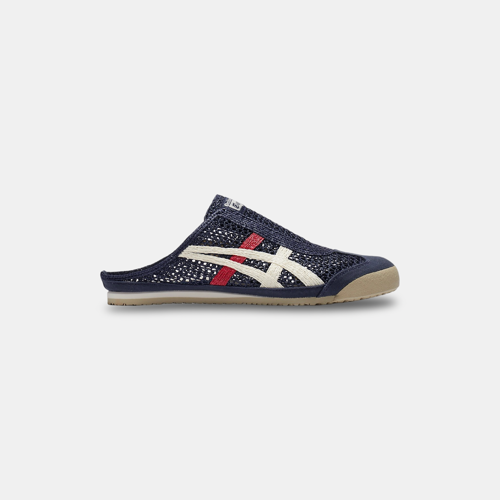  Ontisuka Tiger Mexico 66 Sabot - Iron Navy/Cream 