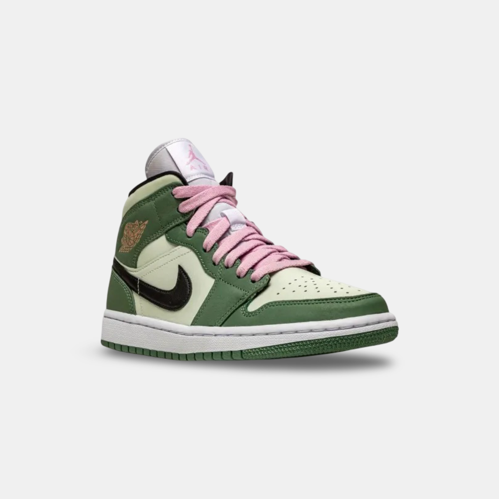  Nike Jordan High Green Pink 