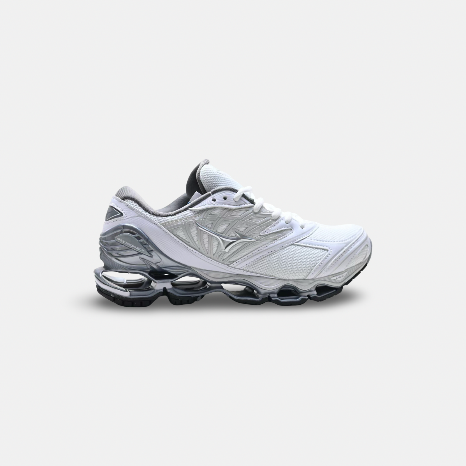  MIZUNO Wave Prophecy LS White/Silver 
