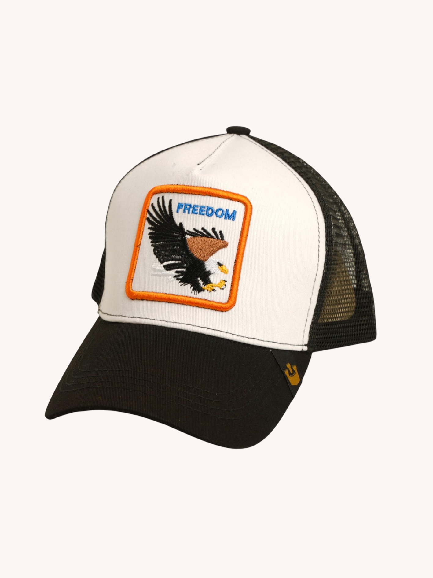 Freedom Cap - BLACK/WHITE