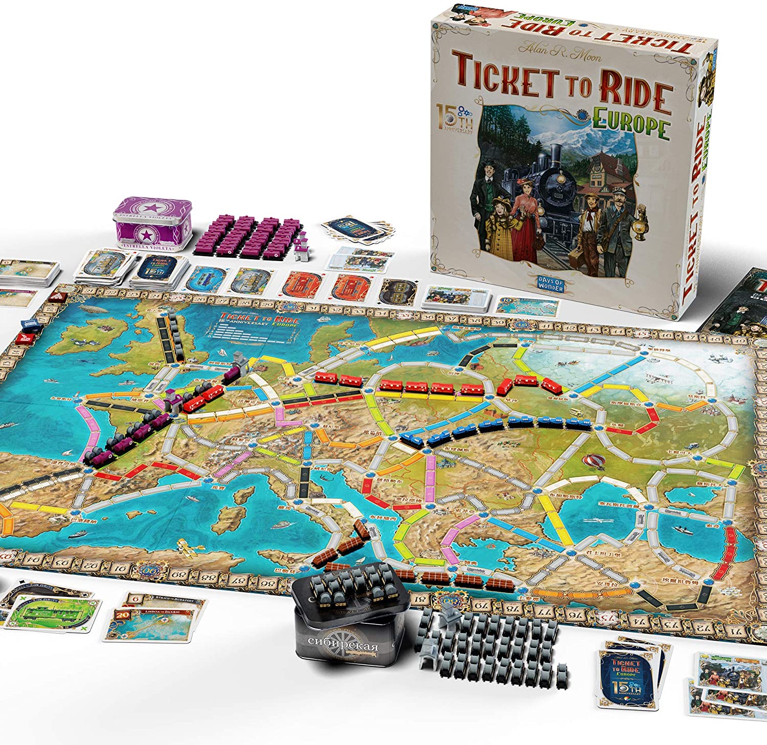Ticket to Ride: Europe – 15th Anniversary