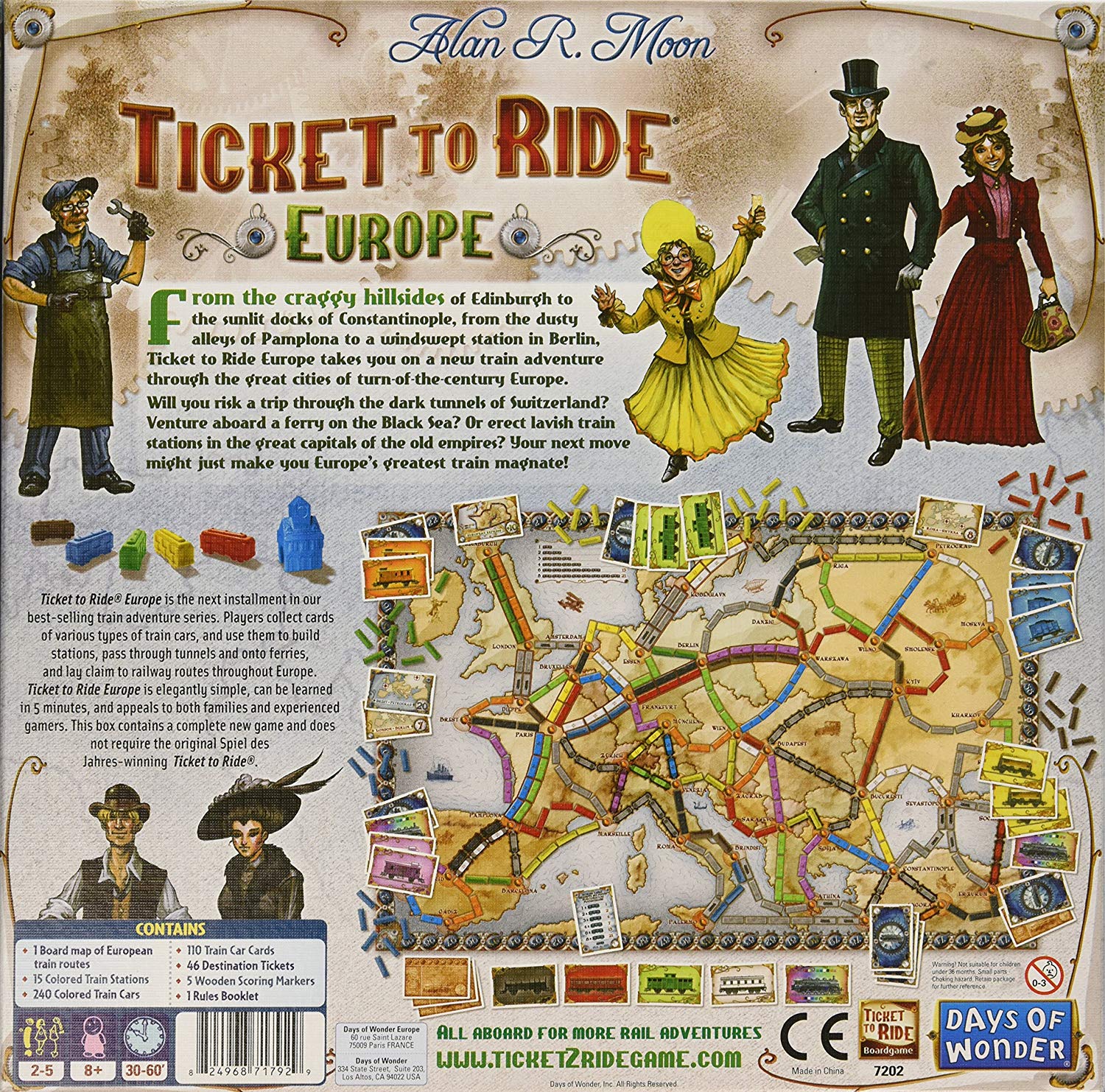 Ticket to Ride: Europe [AR/EN]