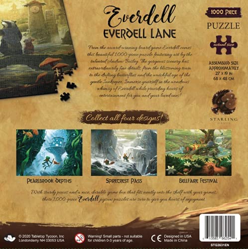 Jigsaw Puzzle: Everdell - Everdell Lane (1000 Pieces)